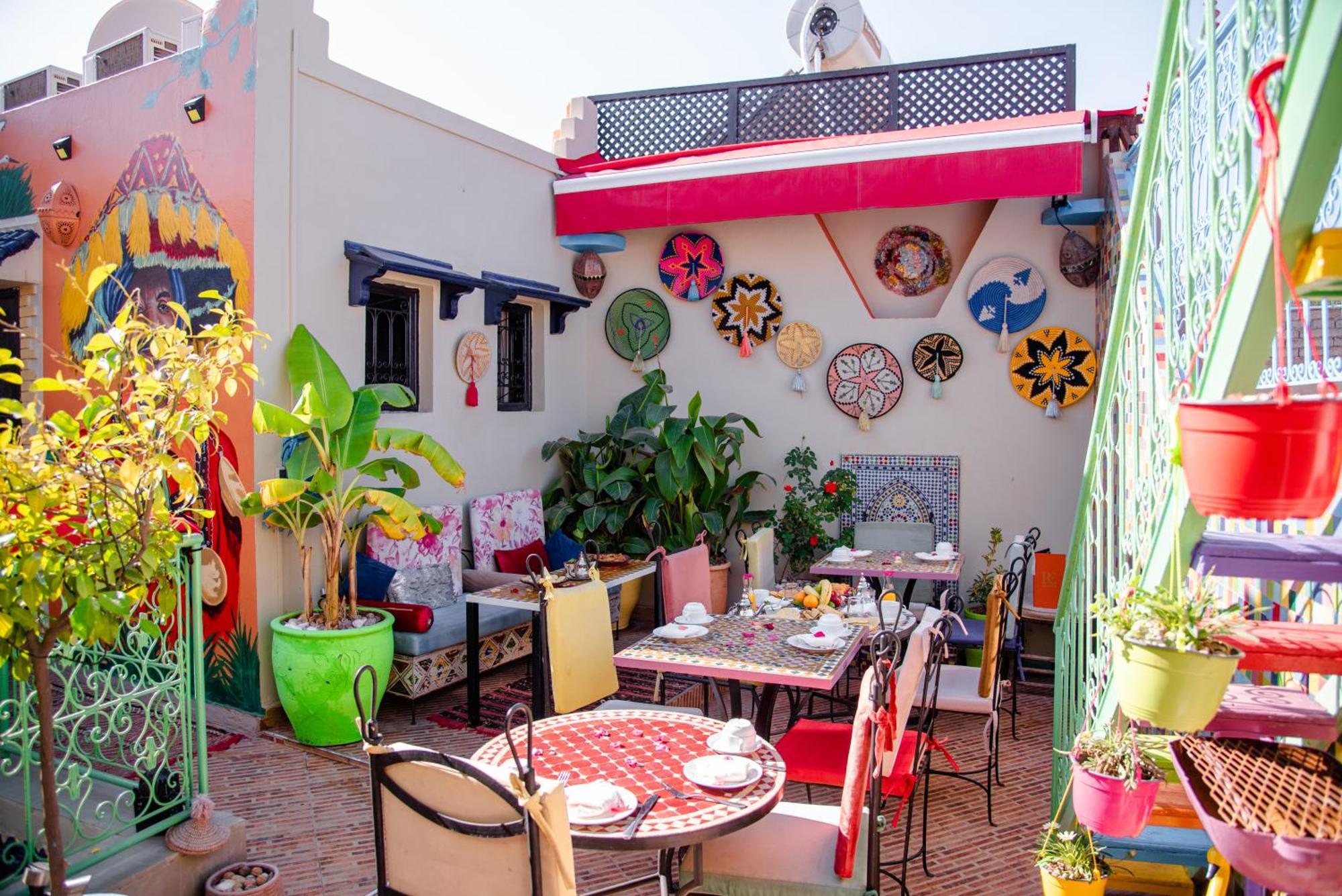 Riad Eva Marrakesh Exteriör bild