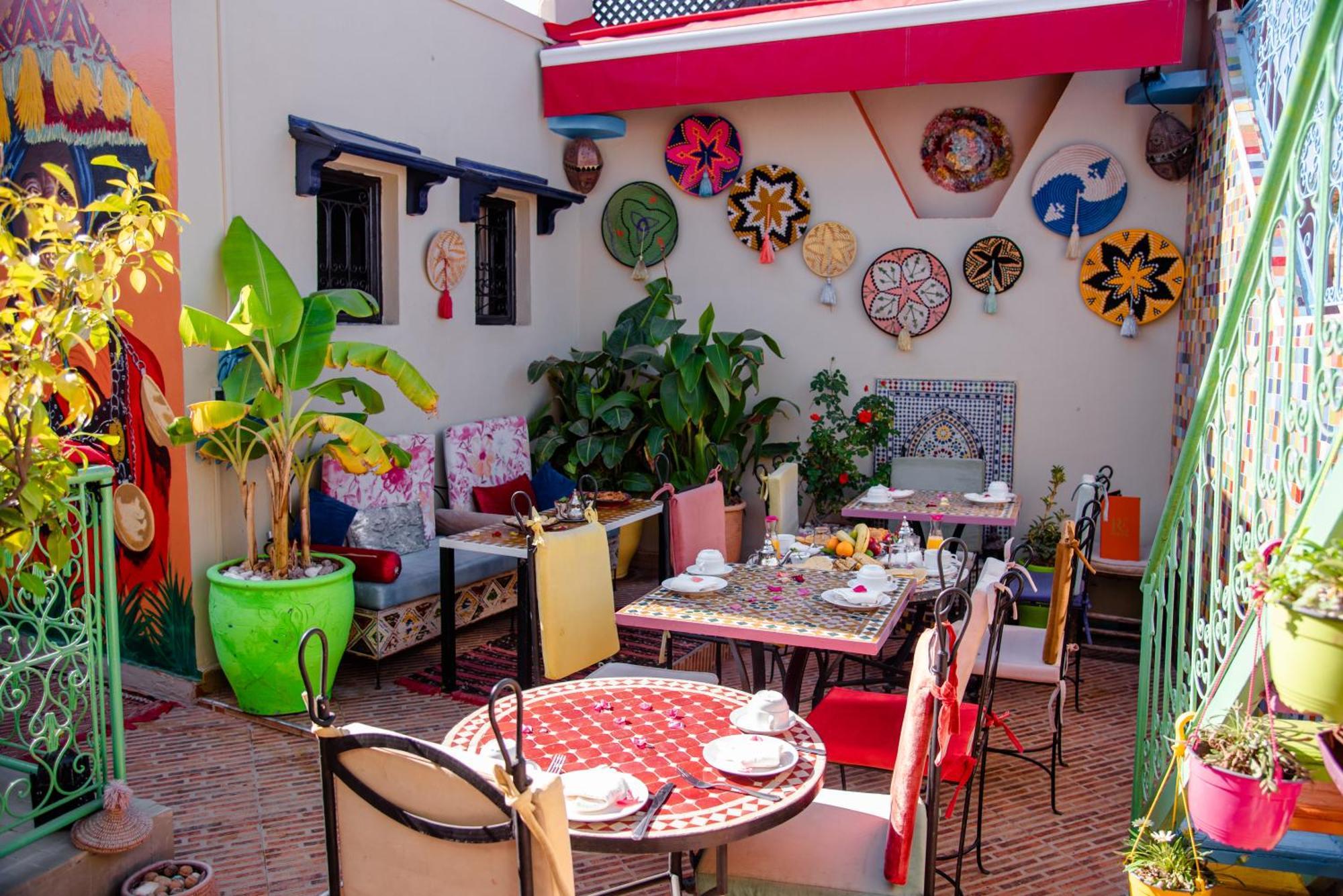 Riad Eva Marrakesh Exteriör bild